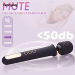 10 Speed Powerful AV Stick Big Vibrator Handheld Magic Wand Vibrator G