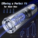 Upgrade 3 in 1 Male Masturbator Sex Toy with App Control Realistic