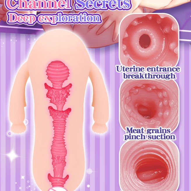 YUU Simulation Uterus Masturbator for Male Realistic Vagina Toy