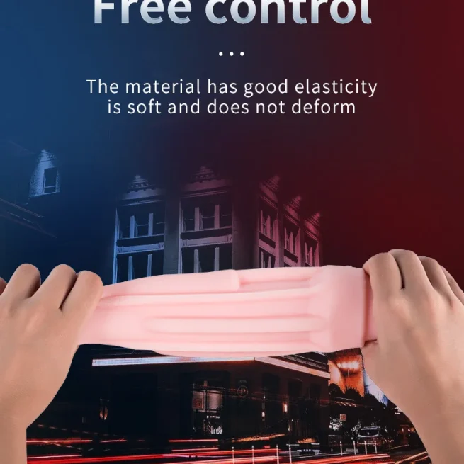 Simulation Pussy Glans Workout Masturbation Cup Manual