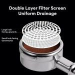 51mmReusable Metal Double Coffee Filter Fine Mesh Heat Resistant Coffee Puck Screen Professional Espresso