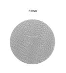51mm Coffee Filter Plate Replacement Backflush Filter Mesh Screen for Coffee Machine Handle Puck Screen