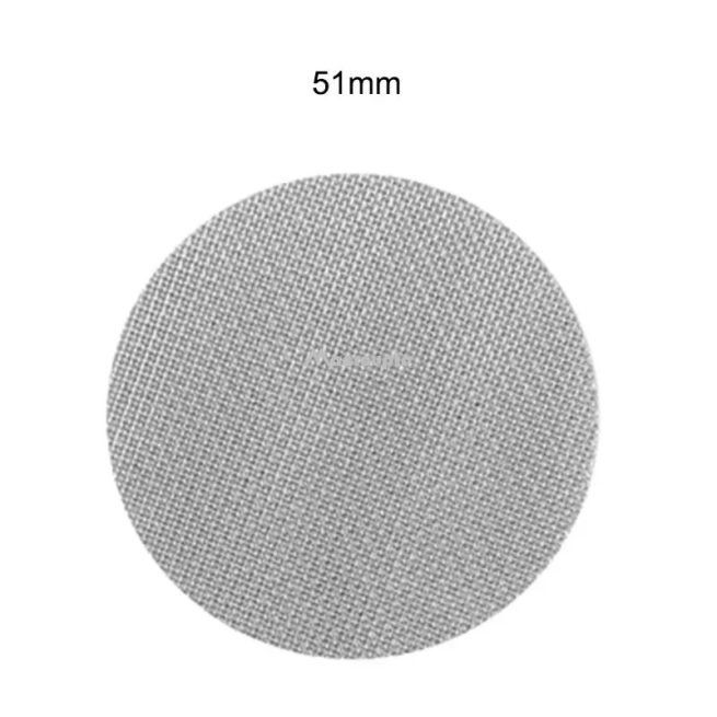 51mm Coffee Filter Plate Replacement Backflush Filter Mesh Screen for Coffee Machine Handle Puck Screen