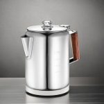Tool Percolator Coffee Maker Pot Durable Stainless Steel Material Brew Coffee , Grill or Stovetop for Camping Authentic
