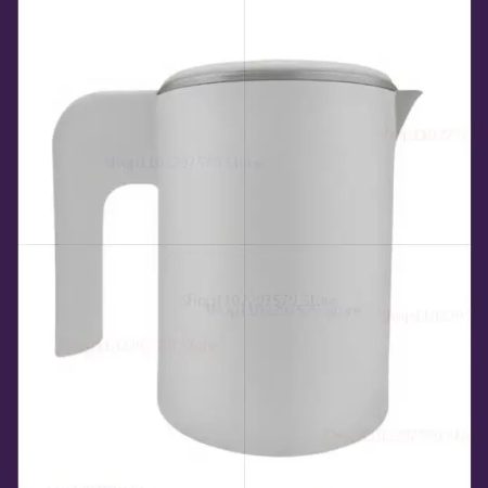 Portable Electric Kettle 304 Stainless Steel Inner Liner Auto Shutoff Fast Boil Cordless Tea Coffee Maker for Home Office Travel