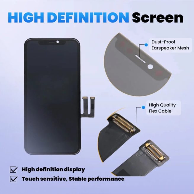 LCD Display for iPhone 11 Touch Screen Digitizer Assembly Replacement for iPhone 11 Incell