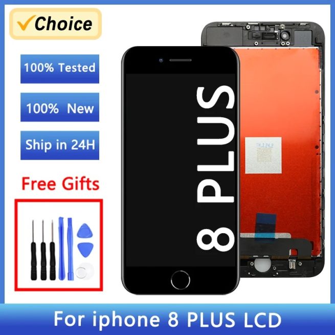 pantalla for iphone 8 plus lcd original mobile phone lcds for iphone 8 plus display for iphone 8 plus screen replacement