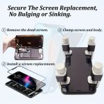 Adjustable Phone Repair Clamp - Screen Securing Tool For Smartphones, Tablets, Laptops & Ipads